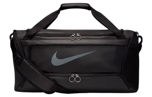 Nike Polyester Handbag, Shoulder Bag, Crossbody Bag, Travel Bag, Gym Bag Medium Unisex Black