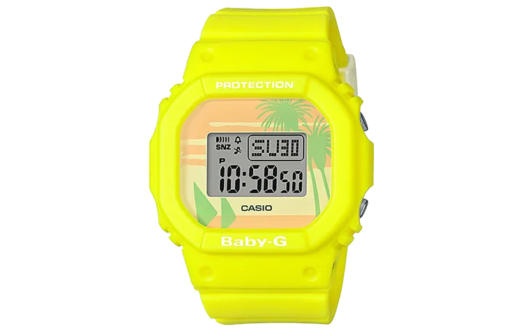 CASIO Women's BABY-G Yellow Watch BGD-560BC-9