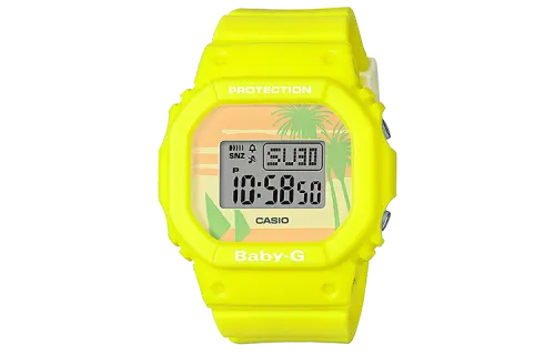 CASIO Women's BABY-G Yellow Watch BGD-560BC-9