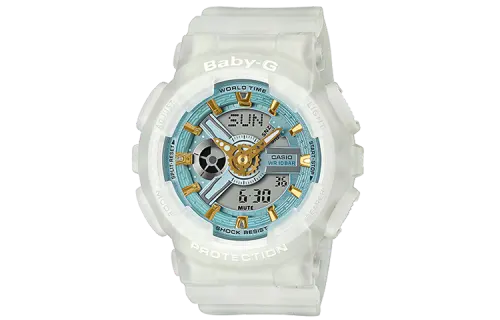 CASIO Women's BABY-G Blue Watch BA-110SC-7A