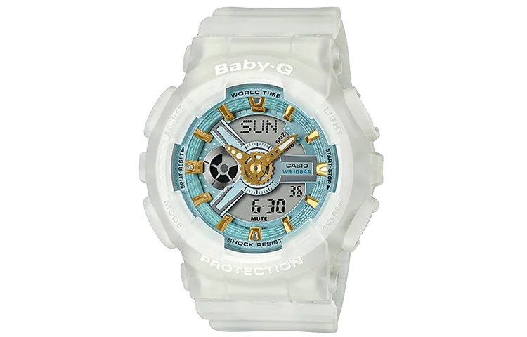CASIO Women's BABY-G Blue Watch BA-110SC-7A