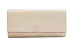 LOEWE Anagram Pebble Texture Calfskin Wallet Regular Women's White