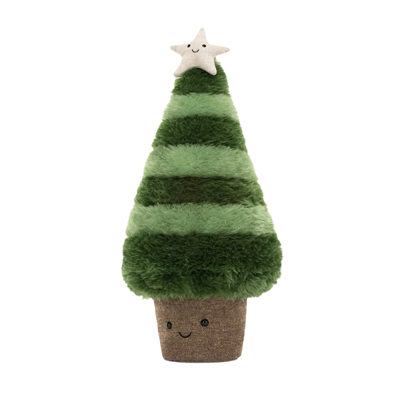 JELLYCAT Christmas series usable Nordic spruce large cute doll plush doll 45cm high