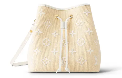LOUIS VUITTON Neonoe Mm White