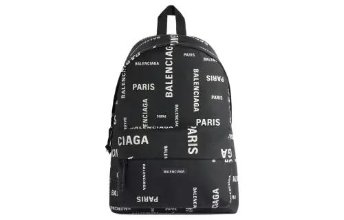 Balenciaga Explorer Nylon Backpack Men's Black