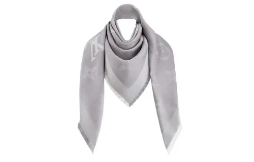 LOUIS VUITTON Shawls Women's Gray
