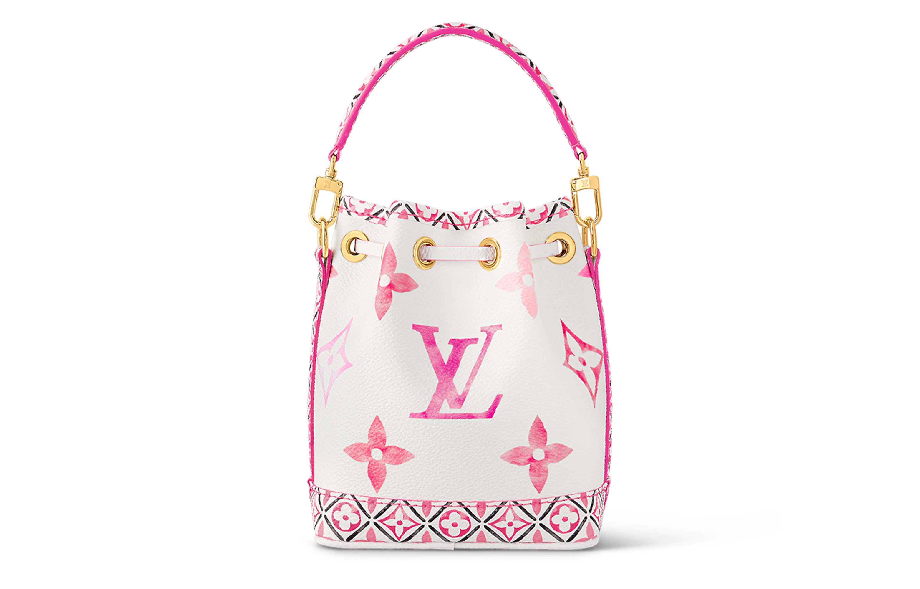 Женская сумка Louis Vuitton Noe Nano (разноцветная) — фото 3