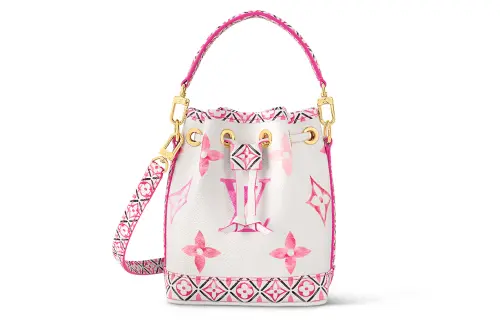 LOUIS VUITTON NOE Coated Canvas Shoulder Bag, Crossbody Bag Extra Small Women's