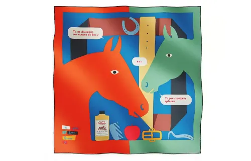 HERMES Scarves Women's Multicolor