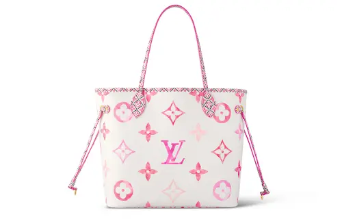 LOUIS VUITTON Neverfull Mm Pink