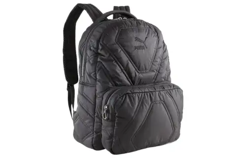 PUMA Polyester With Nylon Backpack Unisex Black