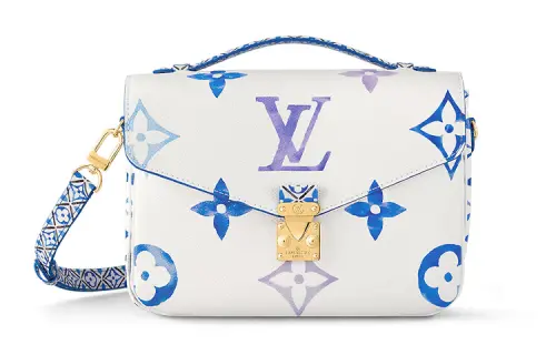 LOUIS VUITTON Pochette Metis Mm Blue