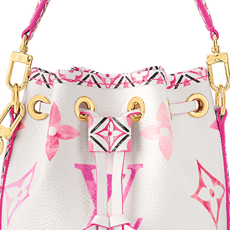 Женская сумка Louis Vuitton Noe Nano (разноцветная) — фото 5