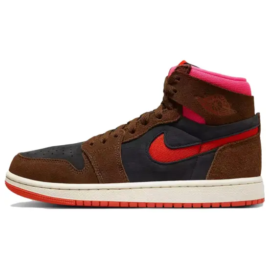 Jordan 1 High Zoom Air CMFT 2 Cacao Wow Picante Red Women's