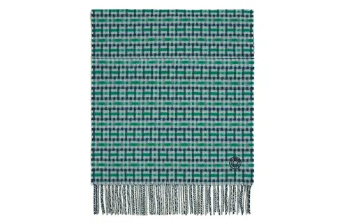 HERMES Knit Scarves Men's Green