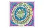 HERMES Scarves Women's Purple/Blue