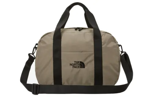 THE NORTH FACE 24L Handbag, Shoulder Bag, Crossbody Bag, Travel Bag, Outdoor Bag Nylon Dark Beige Unisex