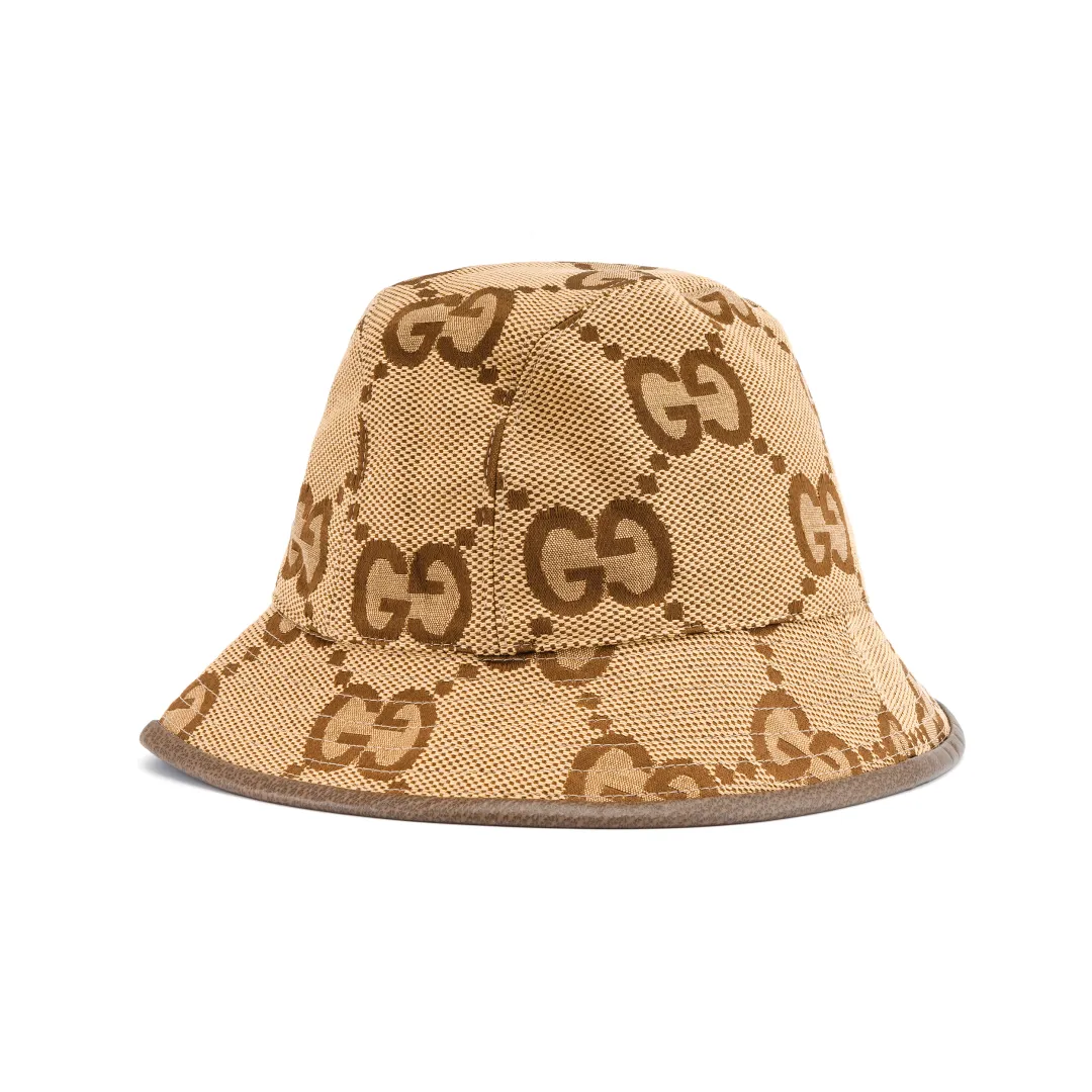 GUCCI Jumbo Gg Canvas Bucket Hat