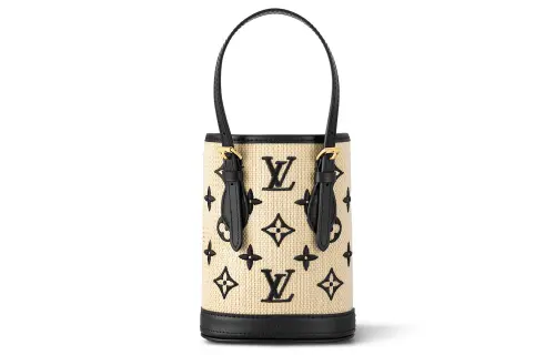 LOUIS VUITTON Nano Bucket Black