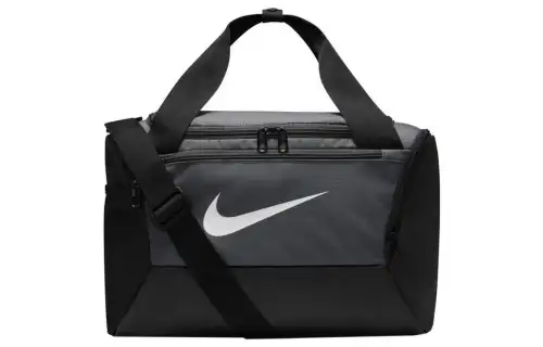 Nike Polyester Gym Bag Regular Unisex Gray/Black