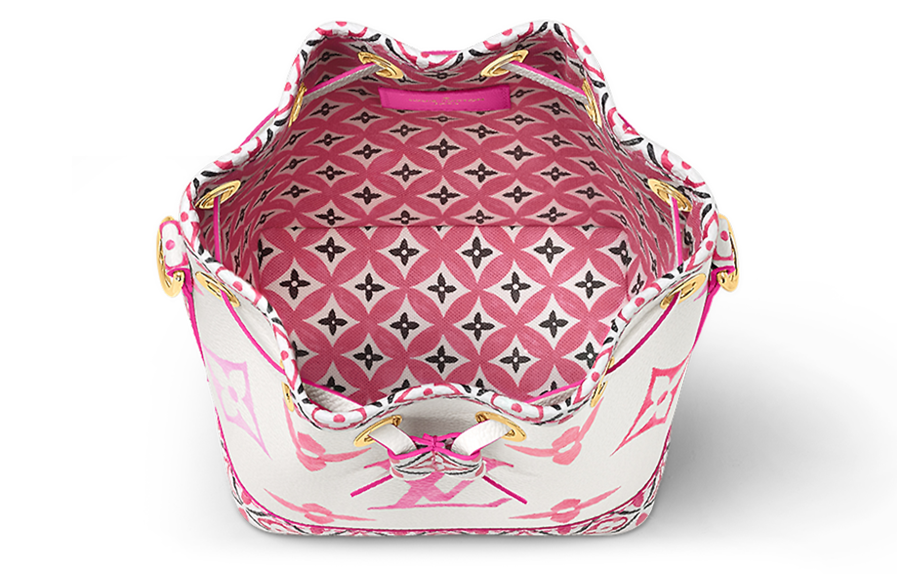 Женская сумка Louis Vuitton Noe Nano (разноцветная) — фото 4