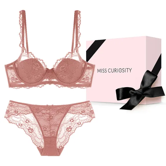 MISS CURIOSITY Underwear Set Women's Gift Box Set