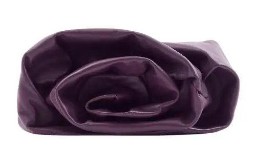 Burberry Lambskin Clutch Regular Women's Dark Purple Red