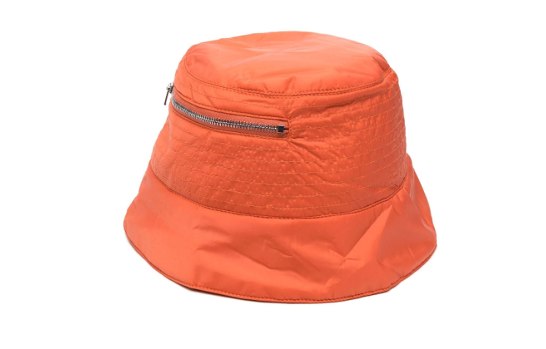 RICK OWENS Zip pocket Bucket Hat