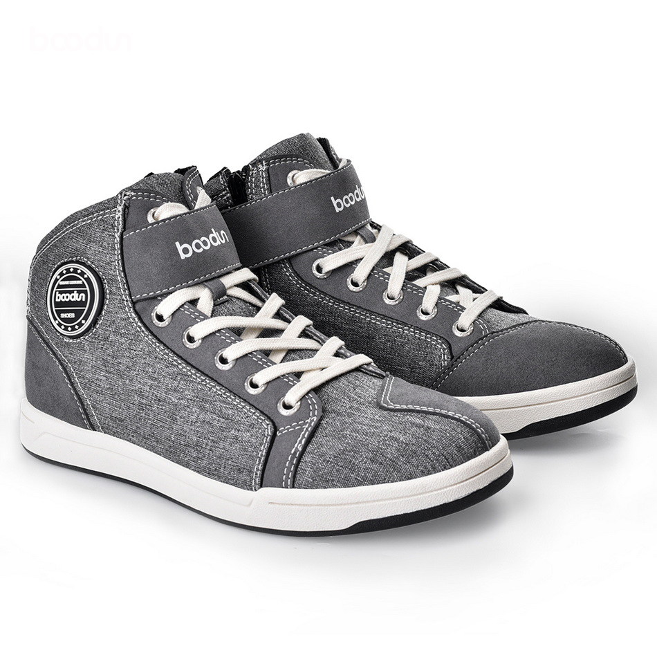 BOODUN Casual Lightweight Mid top Cycling Shoes Men’s Gray