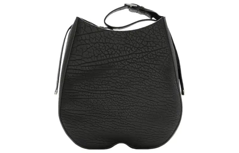 Burberry Calfskin Handbag, Shoulder Bag Women's Black