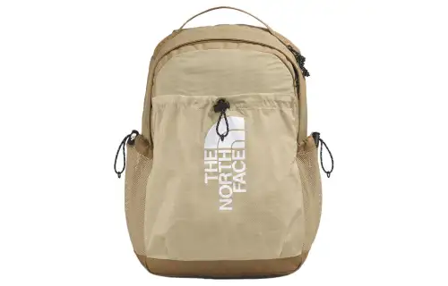 THE NORTH FACE 19L Backpack Outdoor Bag Recycled Polyester Khaki Men's