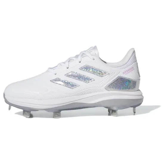 Adidas Adizero Purehustle 3 Sis Bates Cloud White Silver Metallic Team Solar Yellow Women's