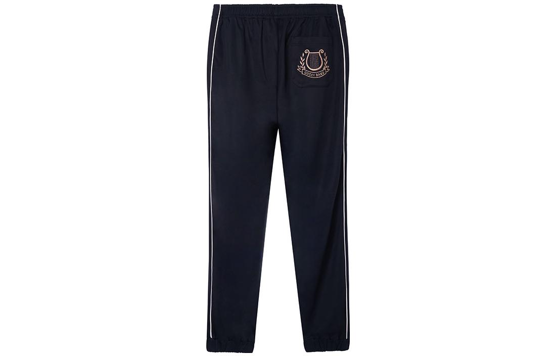 Мужские штаны Gucci Stripe Joggers (черные) — фото 2
