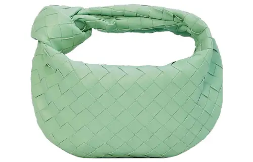 Bottega Veneta Sheepskin Handbag Mini Women's Green