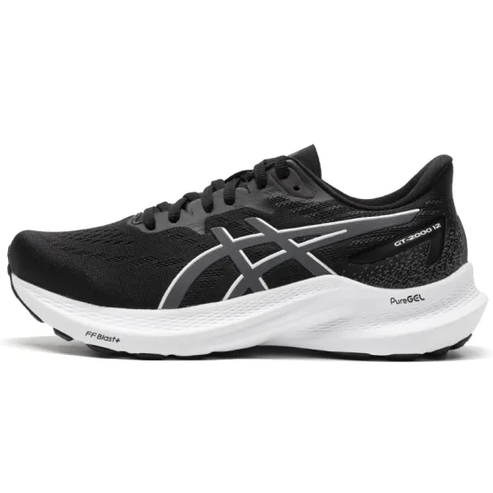 Asics Gt 2000 12 Wide 'Black Carrier Grey' Women's