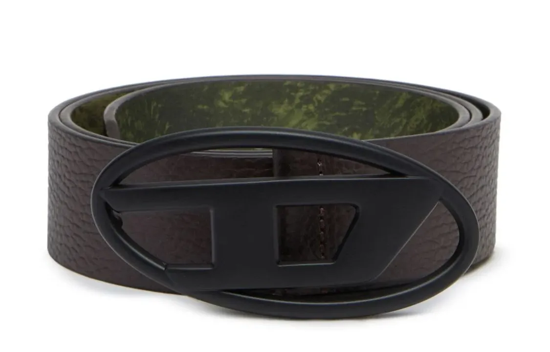 【Previous Season】1DR logo-buckle leather belt