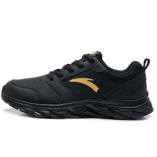 ANTA Running Collection Running Shoes Men Low-Top Black/Gold