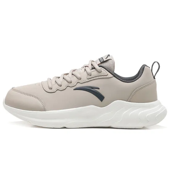 ANTA Running Collection Running Shoes Men Low-Top Second Gray/Castle Gray/Ivory White