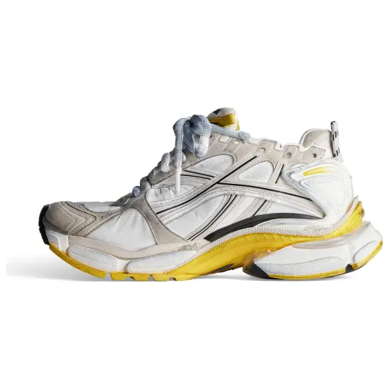 Balenciaga Runner Casual Shoes Women's Low-Top Gray