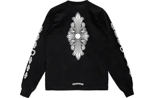 Chrome Hearts Floral Cross L/S T shirt