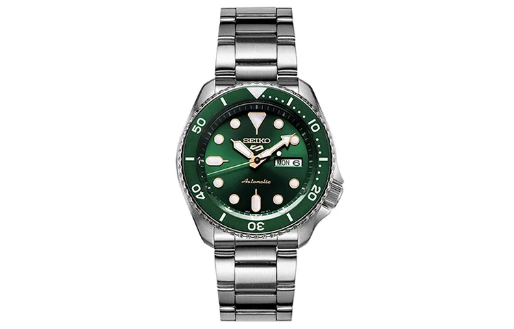 SEIKO SEIKO5 Mechanical Movement Watch Men's Watches Green Dial