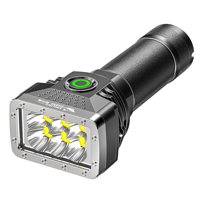 SMILING SHARK Outdoor Lightings Flashlight USB Everyday