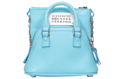 Maison Margiela 5AC Goatskin Shoulder Bag Women's Sky Blue