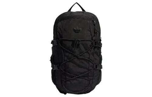 Adidas Originals Trefoil Athleisure Recycled Polyamide Backpack Regular Unisex Black