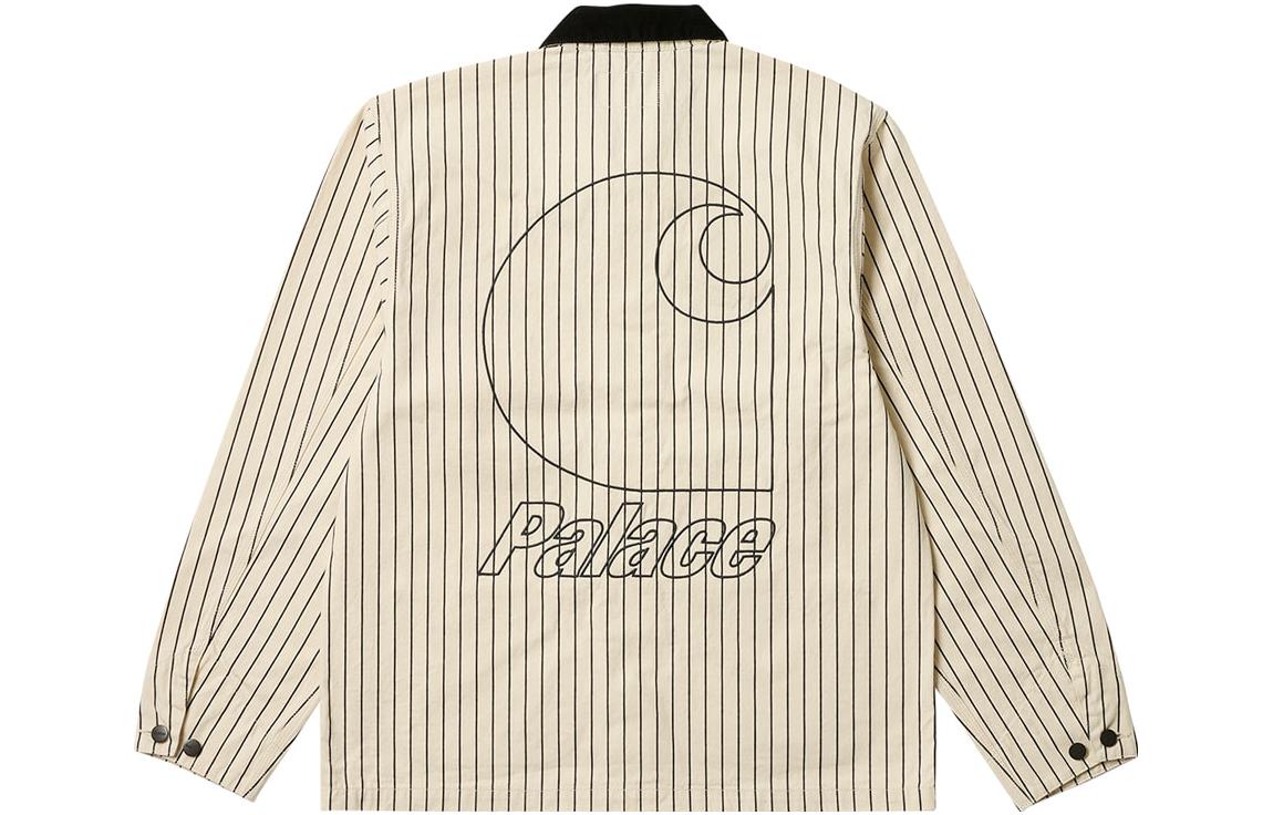 куртка Palace x Carhartt WIP FW23 Logoк (бежевый) — фото 2