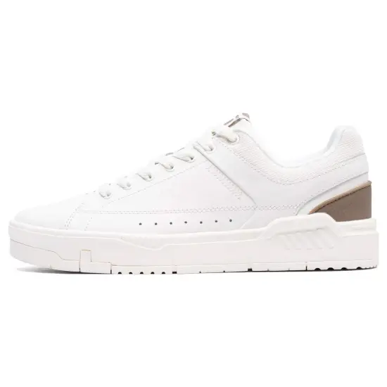 LiNing COMMON 70s Cushioning Wear Resistant Low Top Skateboard Shoes Men's White Brown