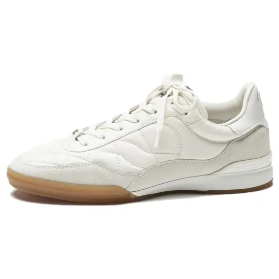 CHANEL Low Top Casual Shoes Women's White
