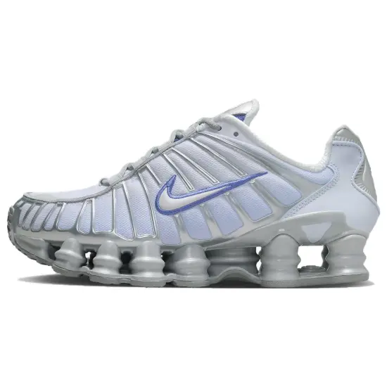 Nike Shox TL Metallic Platinum Blue Tint Women's