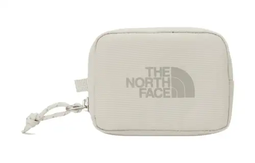THE NORTH FACE Polyester Coin Purse Regular Unisex Beige Yellow