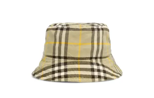 Burberry Checked Bucket Hat